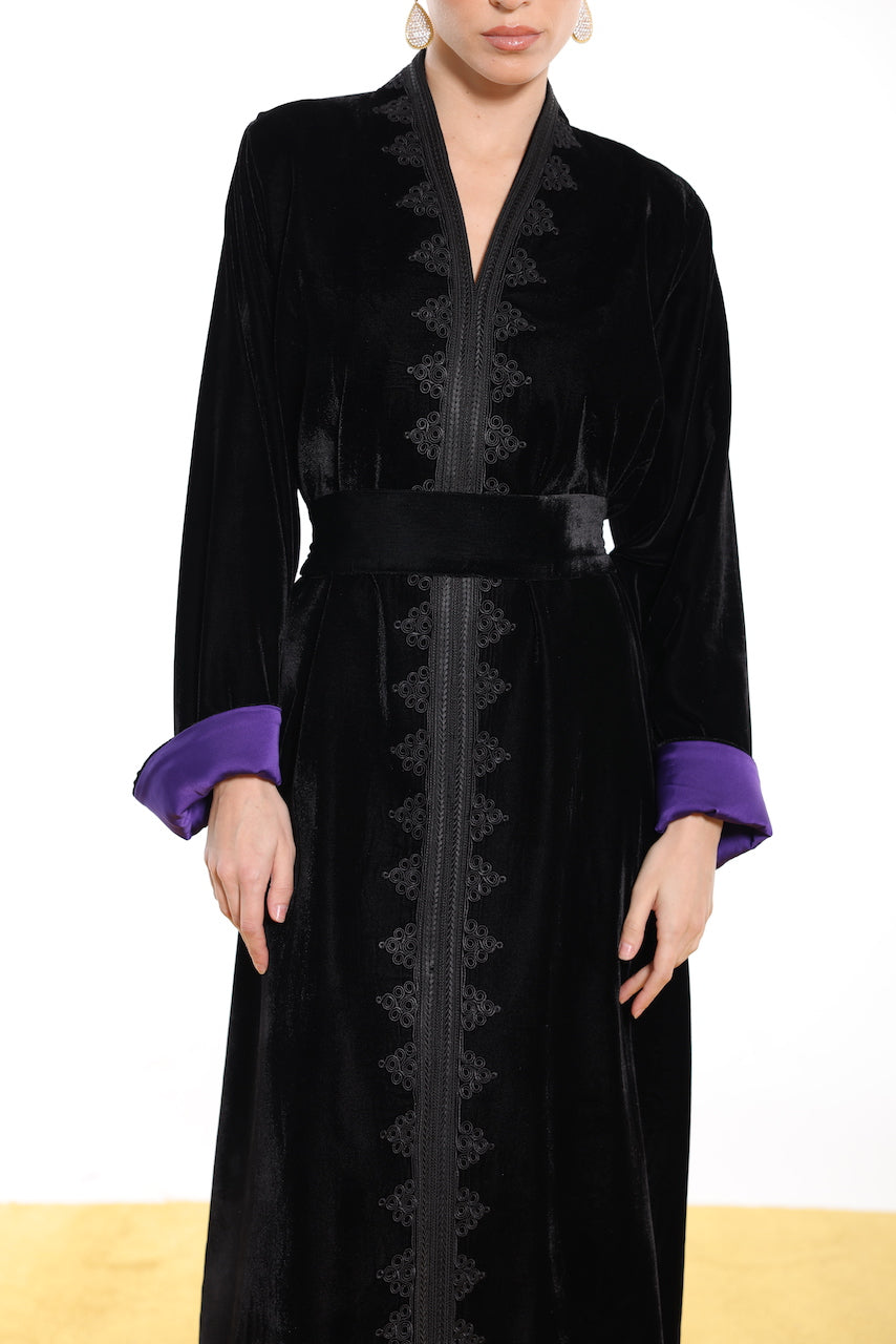 Velvet kaftan